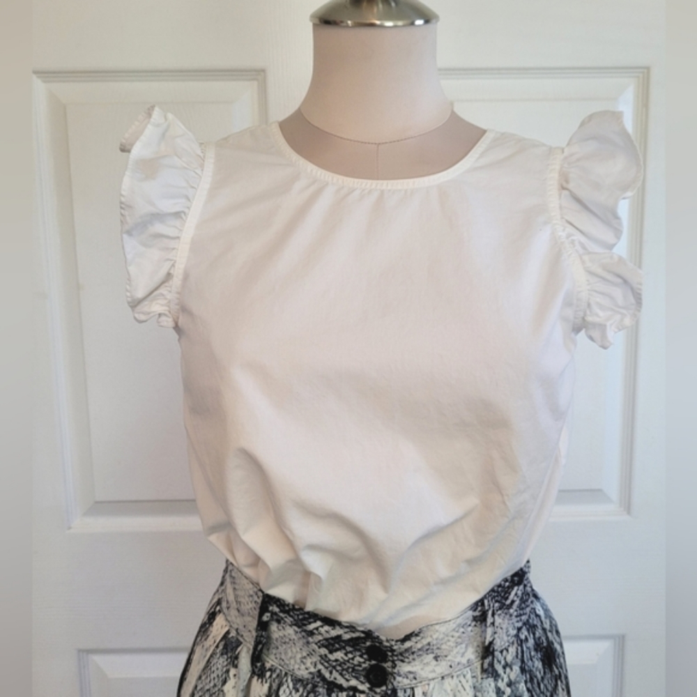 Kate Spade Ruffle Top